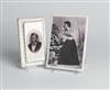(POP PHOTOGRAPHICA) Group of 6 late-Victorian photo objects highlighted with carbon transfer images on ceramic,
